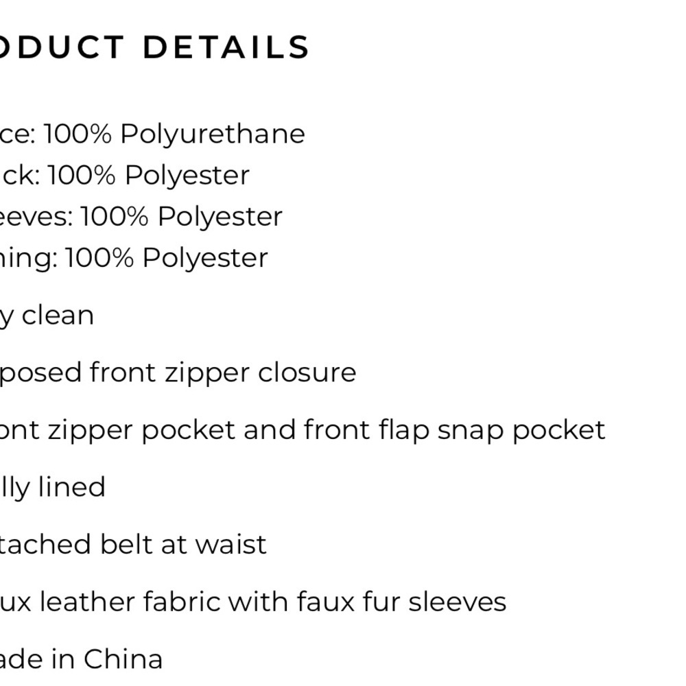 Camila Coelho Florencia Moto Jacket - Picture 7 of 8